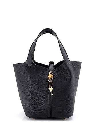 Hermès Picotin Lock Bag Clemence MM (view 1)