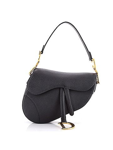 Christian Dior Saddle Handbag Leather Medium (view 1)