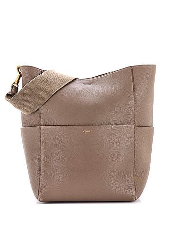 Céline Sangle Seau Bag Calfskin Large (view 1)