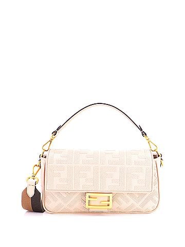 Fendi Baguette NM Bag Zucca Embroidered Canvas Medium (view 1)