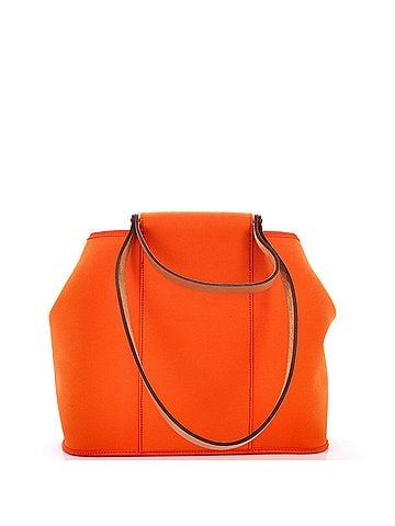 Hermès Cabag Handbag Toile and Leather 32 (view 1)