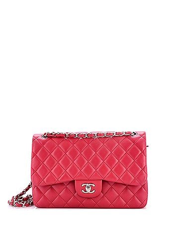 Chanel Classic Double Flap Bag Quilted Lambskin Jumbo (view 1)