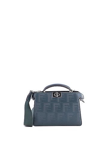 Fendi Peekaboo ISeeU XCross Bag Zucca Leather (view 1)