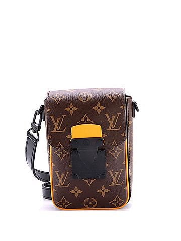 Louis Vuitton S Lock Vertical Wearable Wallet Macassar Monogram Canvas (view 1)