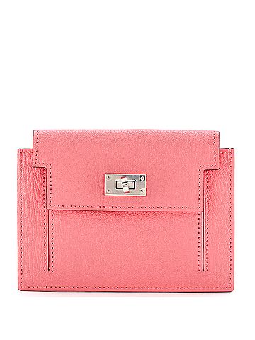 Hermès Kelly Pocket Compact Wallet Chevre Mysore (view 1)