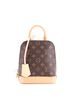 Louis Vuitton 100% Coatead Canvas Brown Alma Backpack Monogram Canvas One size - photo 1