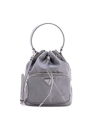 Prada Drawstring Bucket Bag Re-Nylon Small (view 1)