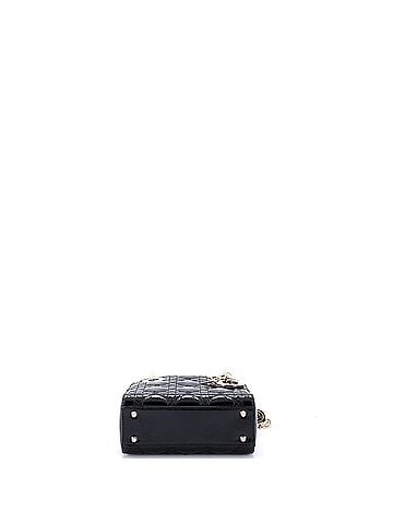 Christian Dior Lady Dior Chain Bag Cannage Quilt Patent Mini (view 2)
