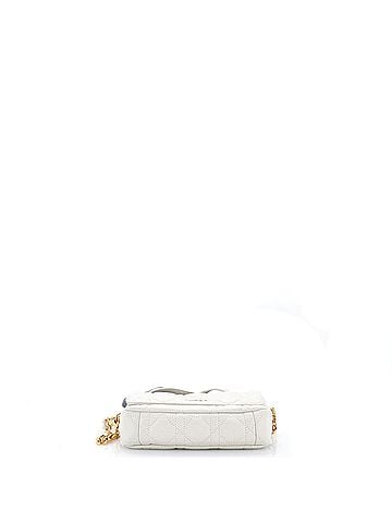 Christian Dior Caro Flap Double Pouch Crossbody Bag Cannage Quilt Calfskin (view 2)