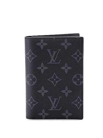 Louis Vuitton Passport Cover Monogram Eclipse Canvas (view 1)