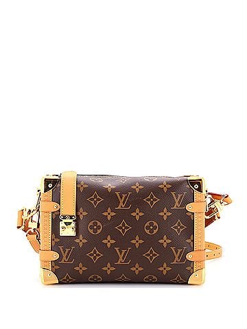 Louis Vuitton Side Trunk Handbag Monogram Canvas MM (view 1)