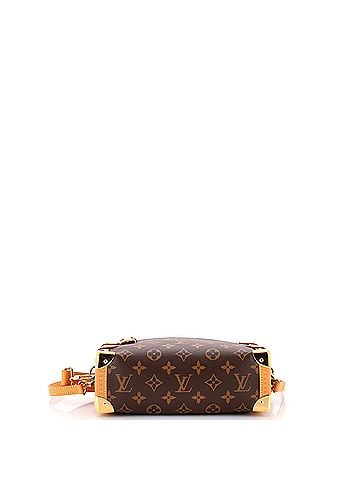 Louis Vuitton Side Trunk Handbag Monogram Canvas MM (view 2)