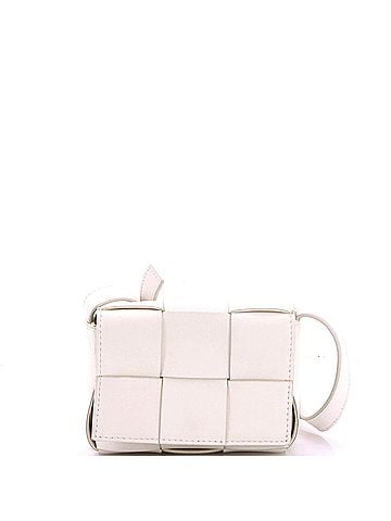 Bottega Veneta Cassette Crossbody Bag Maxi Intrecciato Leather Candy (view 1)