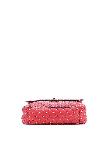 Valentino Garavani Rockstud Spike Flap Bag Quilted Leather Large (view 2)