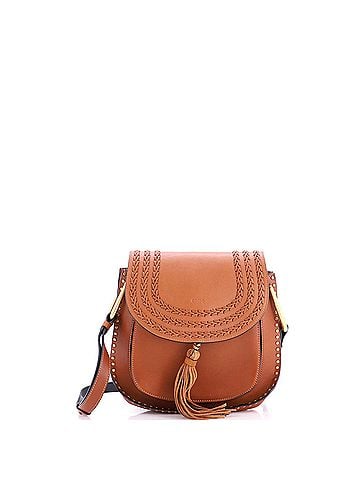 Chloé Hudson Handbag Whipstitch Leather Medium (view 1)