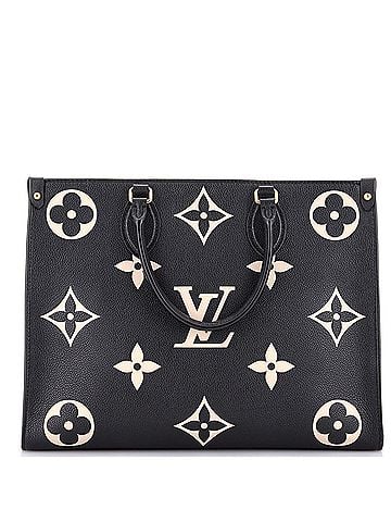 Louis Vuitton OnTheGo Tote Bicolor Monogram Empreinte Giant MM (view 1)