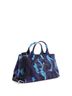Prada 100% Canvas Plain Blue Canapa Convertible Tote Printed Canvas Medium One size - photo 3