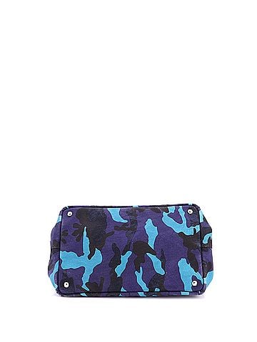 Prada Canapa Convertible Tote Printed Canvas Medium (view 2)