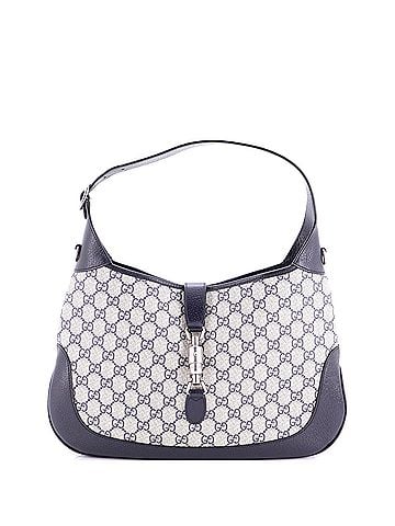 Gucci Web Strap Jackie 1961 Hobo GG Coated Canvas with Leather Medium (view 1)