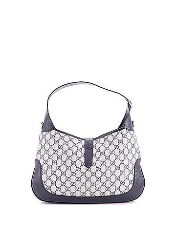 Gucci Web Strap Jackie 1961 Hobo GG Coated Canvas with Leather Medium (view 2)
