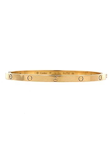 Cartier Love Bracelet 18K Yellow Gold Small (view 1)