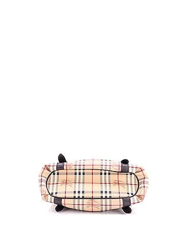 Burberry Northfield Convertible Tote Haymarket Coated Canvas Small (view 2)