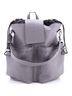 Fendi 100% Leather Gray Strike Backpack Leather Large One size - photo 1