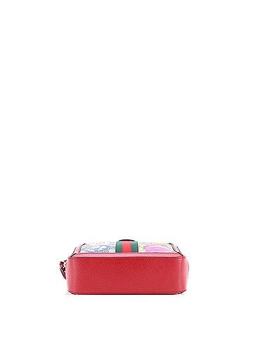 Gucci Ophidia Zip Around Camera Bag Flora GG Coated Canvas Small (view 2)