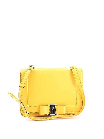 Salvatore Ferragamo Vara Bow Crossbody Bag Leather Small (view 1)