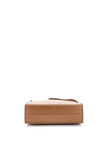 Prada Symbole Shopper Tote Embossed Leather Small (view 2)