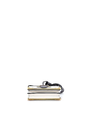 Prada Cahier Crossbody Bag Leather and Saffiano Leather Small (view 2)