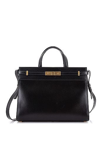 Saint Laurent Manhattan Tote Leather Small (view 1)