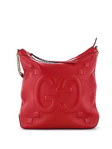 Gucci Apollo Hobo GG Embossed Calfskin Medium (view 1)