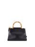 Gucci 100% Leather Black Nymphaea Top Handle Bag Leather Small One size - photo 4