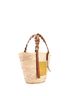 Loewe Brown Braided Handle Basket Tote Raffia Medium One size - photo 3