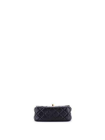 Chanel Pearl Crush Square Flap Bag Quilted Lambskin Mini (view 2)