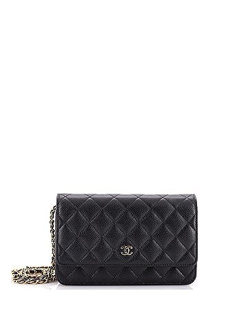Chanel Wallet on Chain Quilted Caviar (view 1)