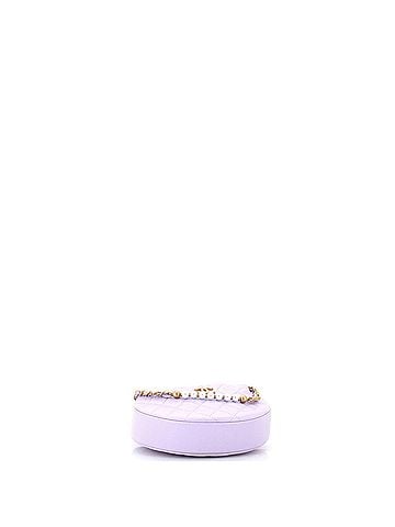 Chanel Single Pearl Chain Hobo Pouch Quilted Caviar (view 2)