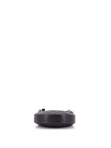 Chanel Double Chain Bow Hobo Pouch Quilted Caviar Mini (view 2)