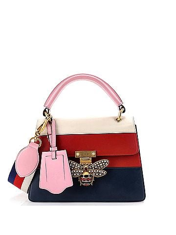 Gucci Queen Margaret Top Handle Bag Colorblock Leather Small (view 1)