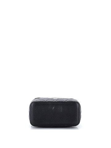 Chanel Tiny CC Link Vanity Case with Chain Quilted Caviar Small (view 2)