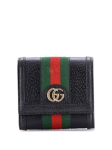 Gucci Ophidia Card Case Wallet Leather (view 1)