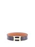 Hermès 100% Leather Black Constance Reversible Belt Leather Medium One size - photo 1