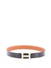 Hermès 100% Leather Black Constance Reversible Belt Leather Medium One size - photo 2