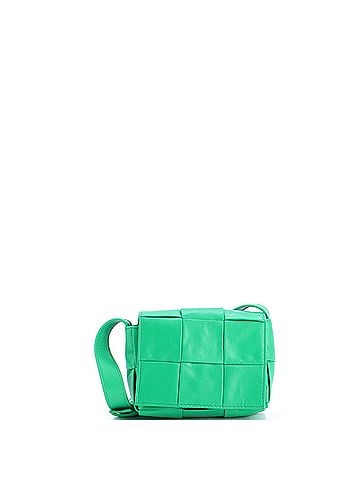 Bottega Veneta Cassette Crossbody Bag Maxi Intrecciato Leather Extra Mini (view 1)