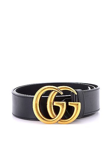 Gucci GG Marmont Belt Leather Wide (view 1)