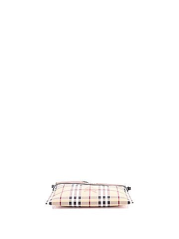 Burberry Peyton Crossbody Bag Haymarket Coated Canvas (view 2)