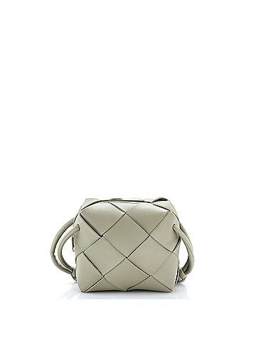 Bottega Veneta Cassette Camera Crossbody Bag Maxi Intrecciato Leather Mini (view 1)
