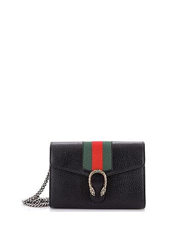 Gucci Dionysus Web Chain Wallet Leather Small (view 1)