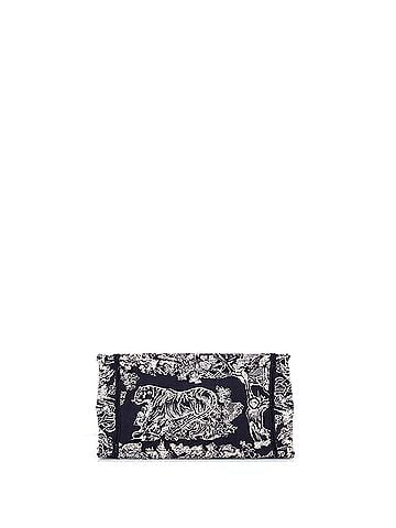 Christian Dior Book Tote Embroidered Canvas Small (view 2)